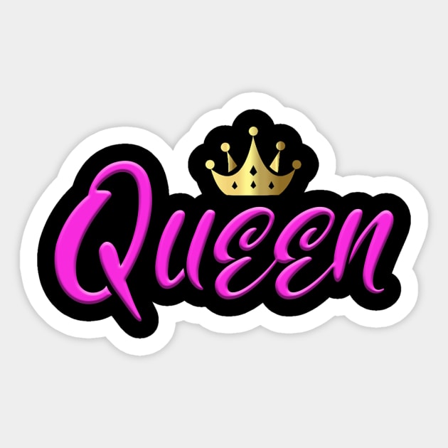 Queen sticker discount